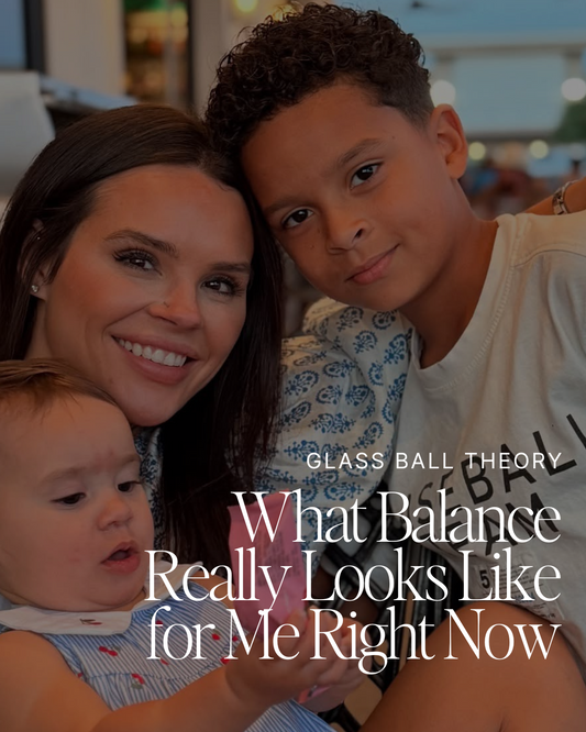 What Balance Really Looks Like for Me Right Now