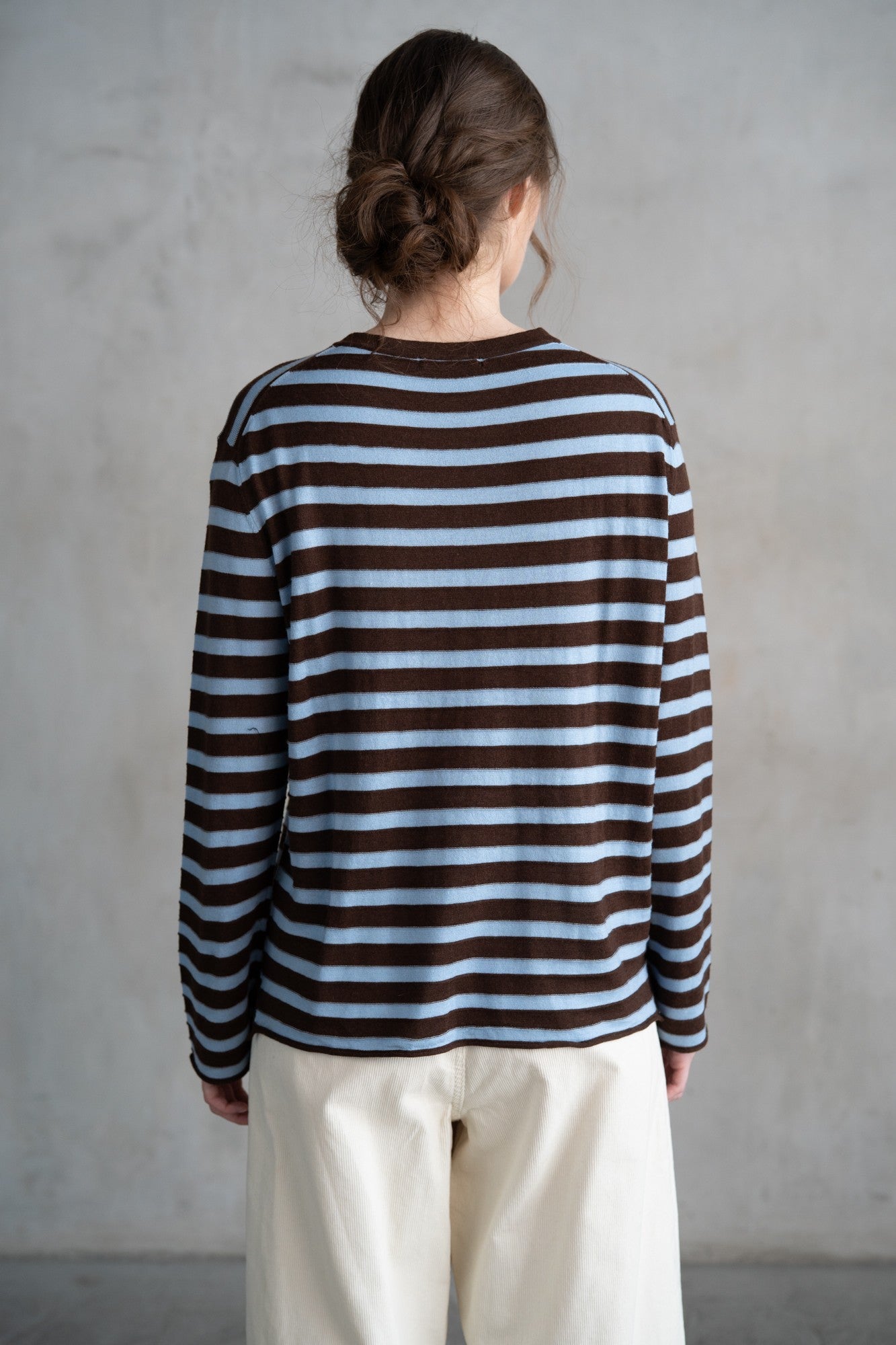 Striped Crew Neck Sweater