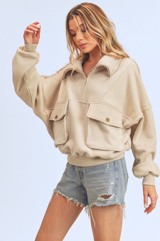 Carter Pullover – Essential Cozy Comfort with Stylish Utility