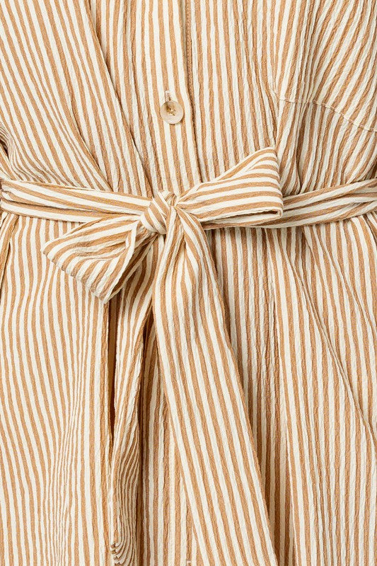 Golden Hour Shirt Dress